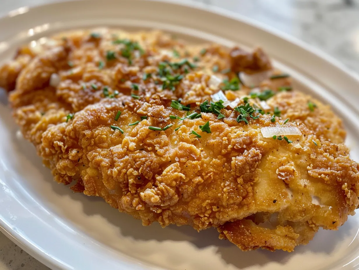 Creamy, Golden Sour Cream and Onion Chicken