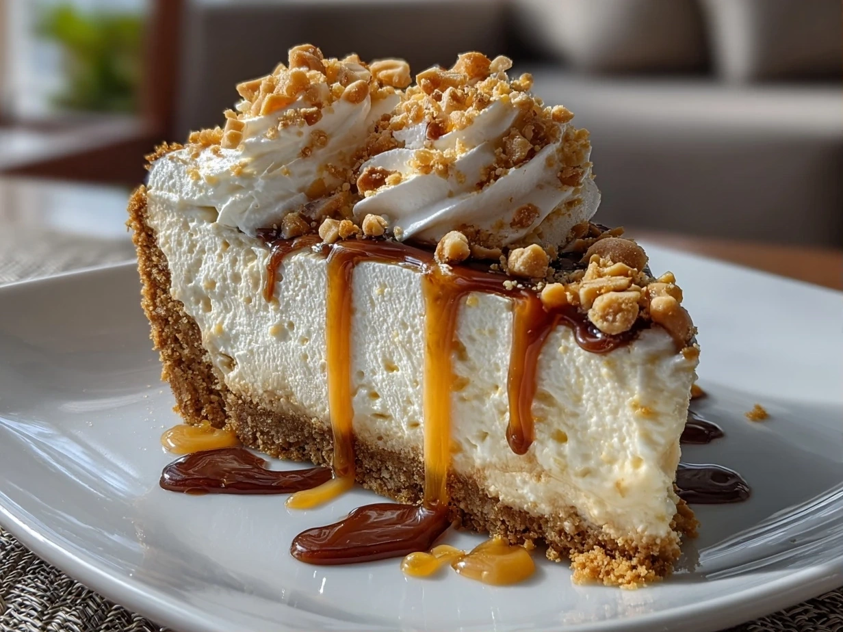 Close-up of Peanut Butter Pie