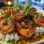 Fresh Garlic Shrimp Bowl Ready to Serve