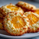 Homemade Orange Clove Cookies Close-Up