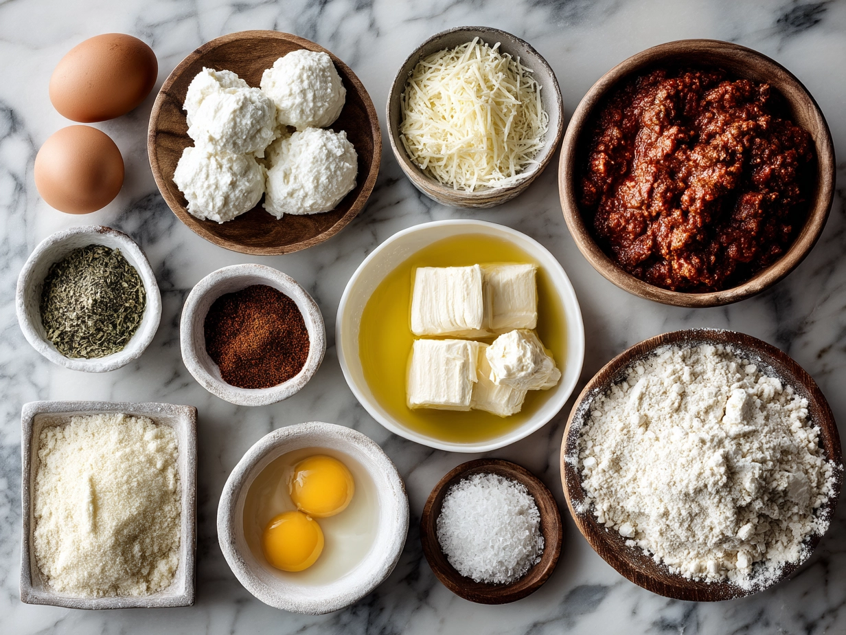 Ingredients for Classic Lasagna