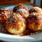 Home cook, taken with iPhone 14 Pro. Close-up slight angle of freshly prepared Air Fryer Apple Pie Bombs on white plate. Warm appetizing --ar 4:3 --style raw --s 250